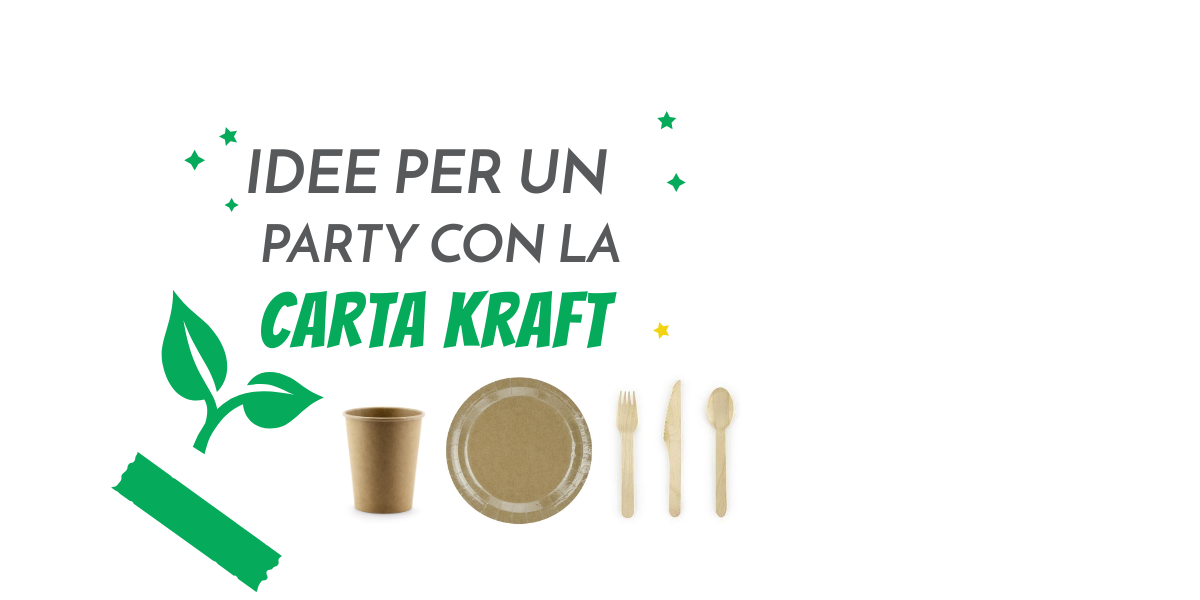 Kraft Box: il perfetto party minimal con i toni neutri della carta kraft!