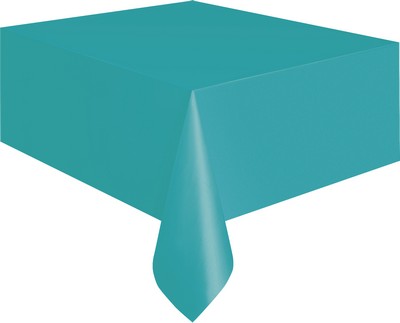Tovaglia in plastica verde acqua