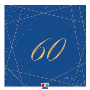 60 anni blue gold