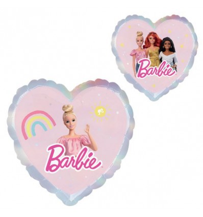 Palloncino a forma di cuore Barbie